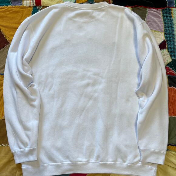 J America Kentucky Wildcats Embroidered White Crewneck Large - Picture 2 of 6